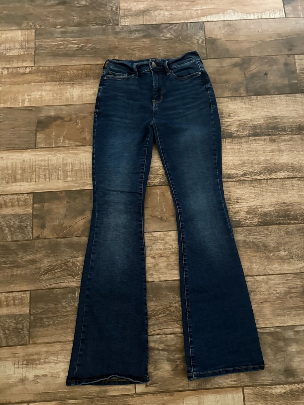 a.n.a Dark Blue Flare Jeans